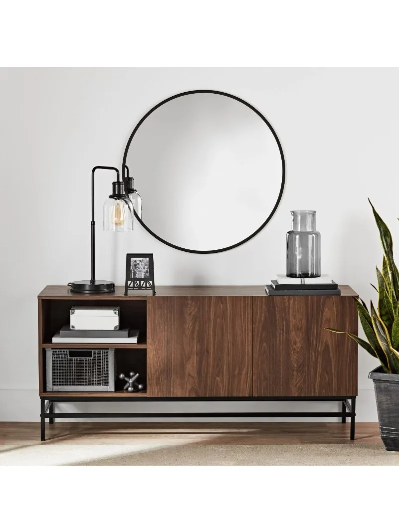 Mainstays Sumpter Park Console Table, Canyon Walnut
Mainstays Sumpter Park Console Table, Canyon Walnut