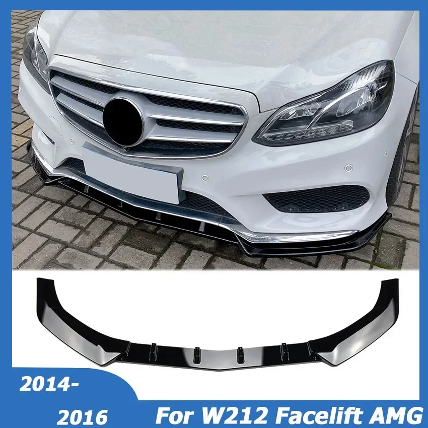 For Mercedes Benz W212 Facelift E260 E300 AMG 2014-2016 Front Bumper Lip Spoiler Side Splitter Body Kit Guards Car Accessories
For Mercedes Benz W212 Facelift E260 E300 AMG 2014-2016 Front Bumper Lip Spoiler Side Splitter Body Kit Guards Car Accessories