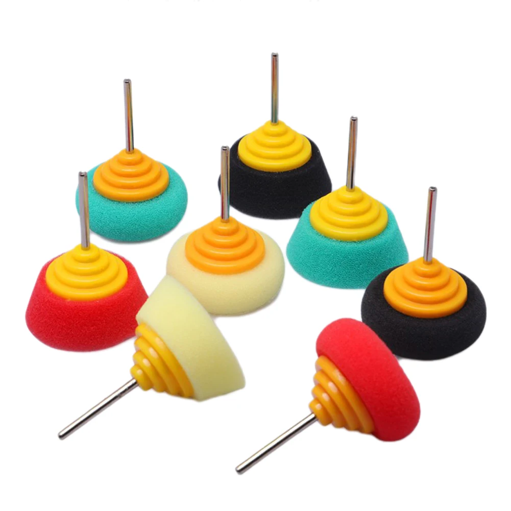 Foam Drill Polishing Pads Buffing Wheel Detailed Polishing Tasks 3mm Shank Diameter Easy To Install And Remove
Foam Drill Polishing Pads Buffing Wheel Detailed Polishing Tasks 3mm Shank Diameter Easy To Install And Remove
