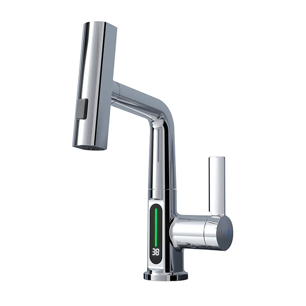 

Kitchen Tap Faucet For Laundry Faucets Kitchen Faucets Liftable Modern RV Faucets Digital Display Faucets
