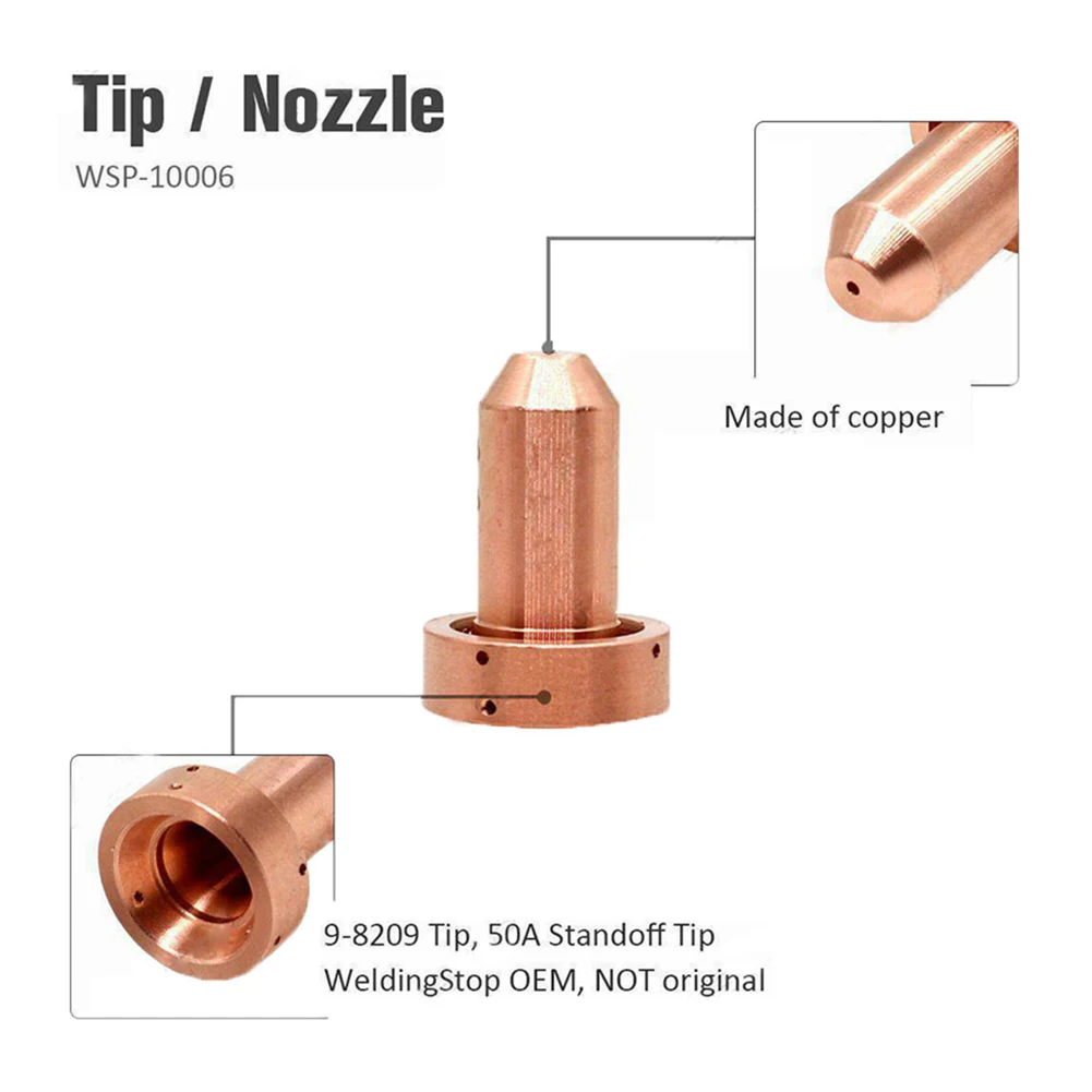 22pc 9-8215 Plasma Torch Electrode 9-8207 Nozzle 9-8213 9-8218 Shield Cup WS For Plasma Torch Thermal Dynamics SL60 SL100
22pc 9-8215 Plasma Torch Electrode 9-8207 Nozzle 9-8213 9-8218 Shield Cup WS For Plasma Torch Thermal Dynamics SL60 SL100
