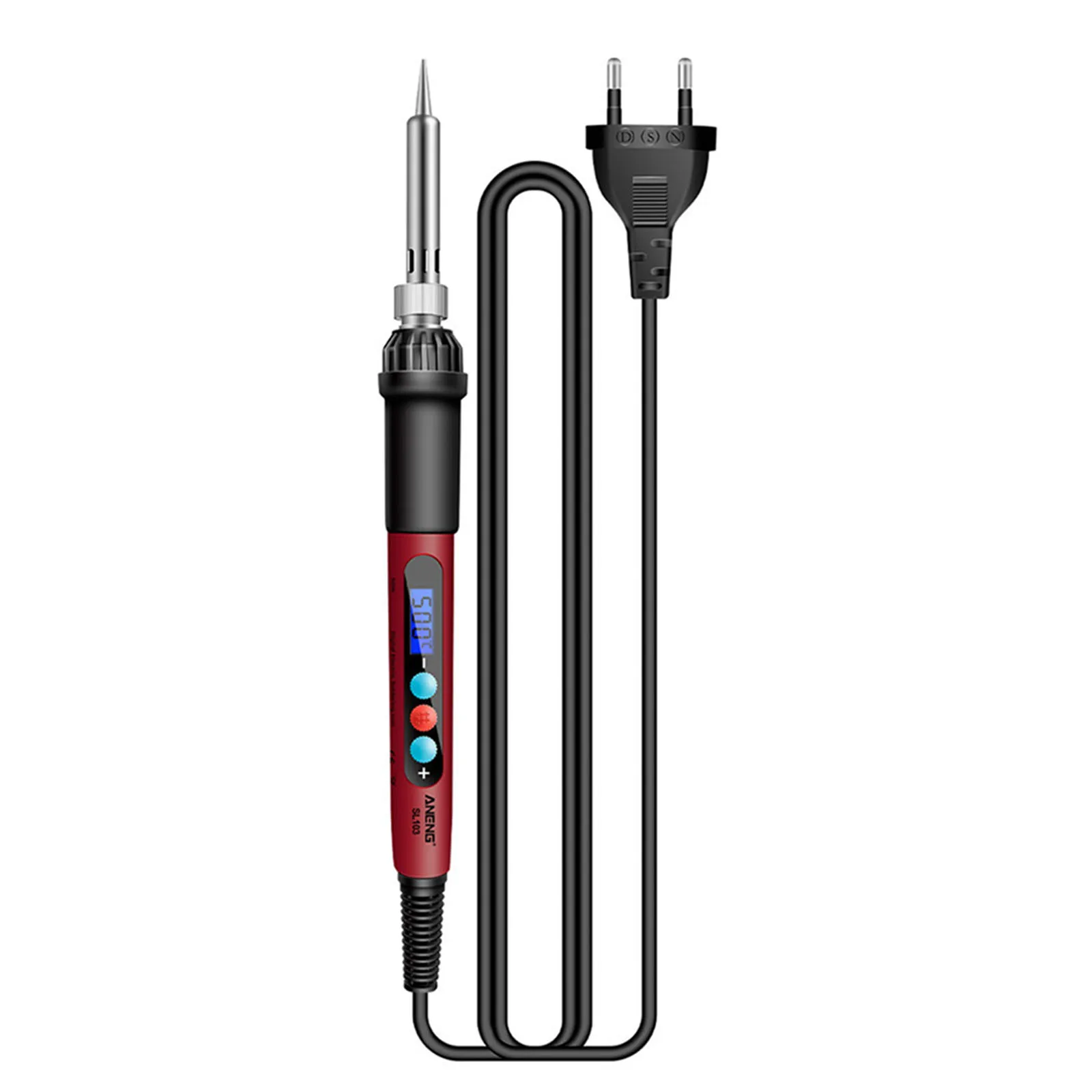 Anti-slip Soldering Iron SL103 Button Temperature Adjustment Ceramic Internal Heating Type Constant Temperature
Anti-slip Soldering Iron SL103 Button Temperature Adjustment Ceramic Internal Heating Type Constant Temperature