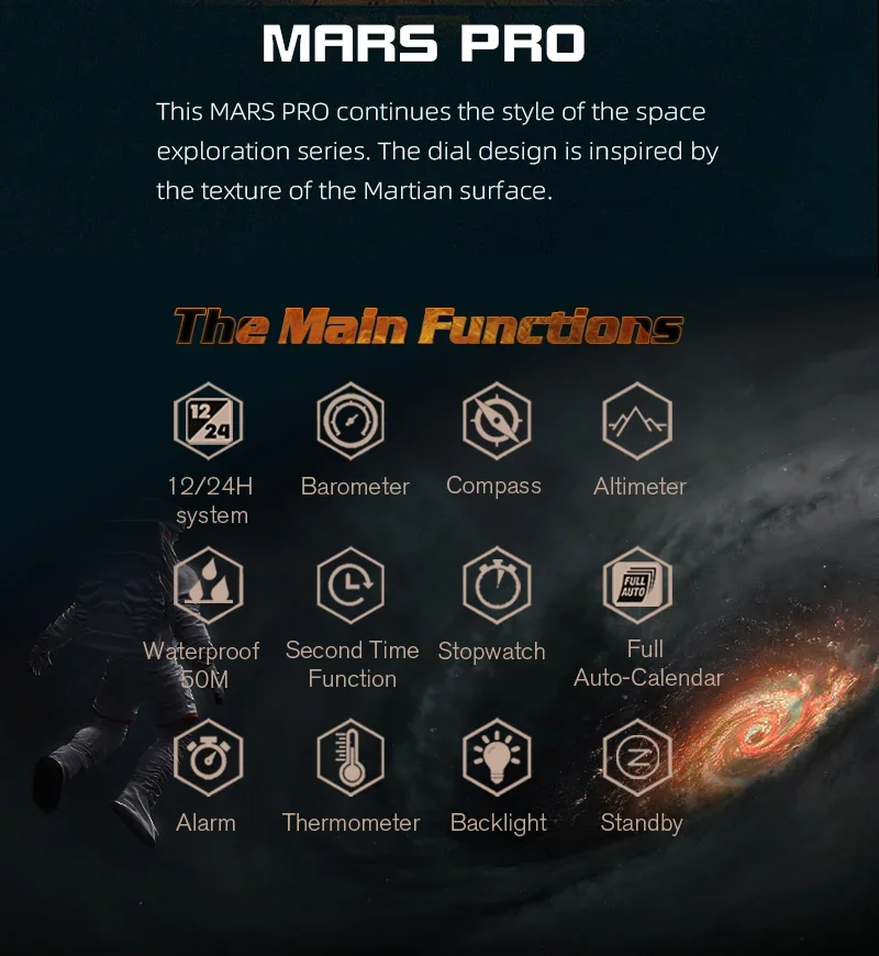 Able NORTH EDGE MARS Pro Men's Sports Digital Watch Military Army Carbon Fiber Case Watches Altimeter Barometer Compass Waterpro Able NORTH EDGE MARS Pro Men's Sports Digital Watch Military Army Carbon Fiber Case Watches Altimeter Barometer Compass Waterpro