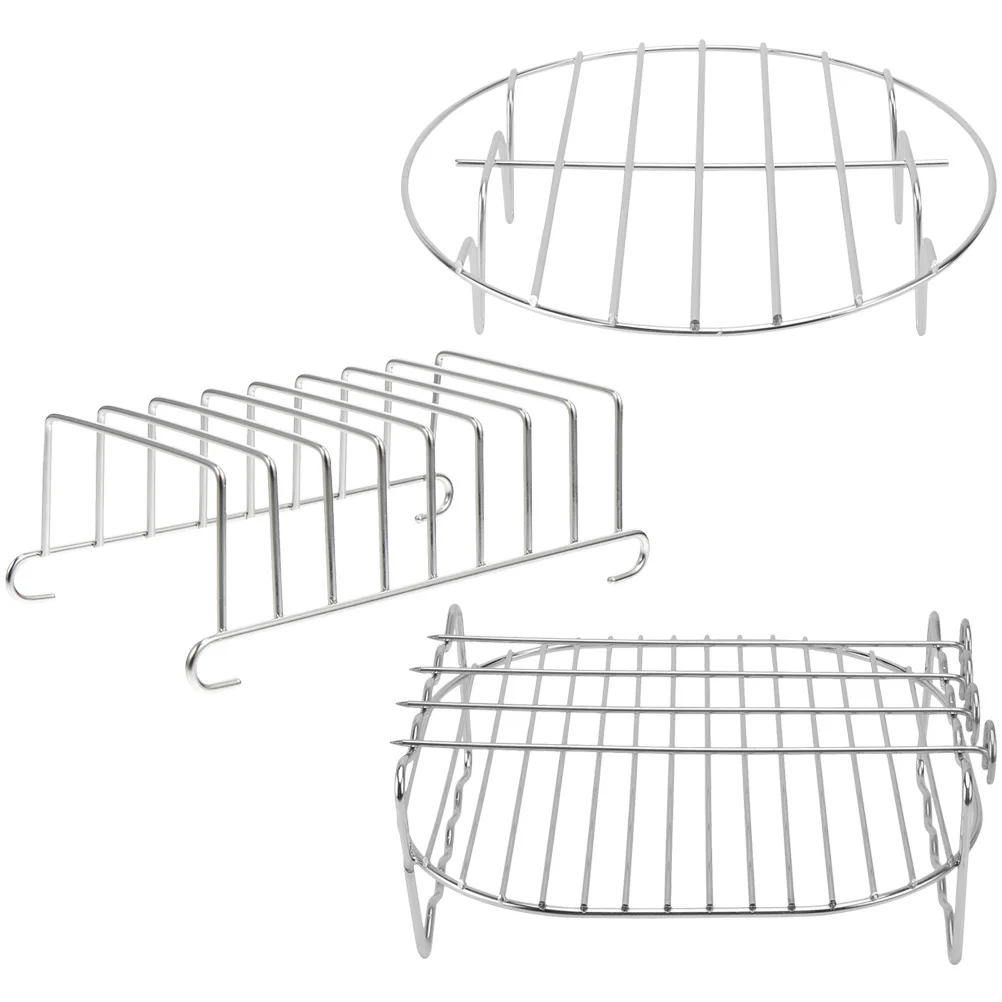 Air Fryer Accessories Kitchen Supplies Grill Stand Grilled Rack Airfryer Stainless Toast Holder Steaming Bracket Steel
Air Fryer Accessories Kitchen Supplies Grill Stand Grilled Rack Airfryer Stainless Toast Holder Steaming Bracket Steel