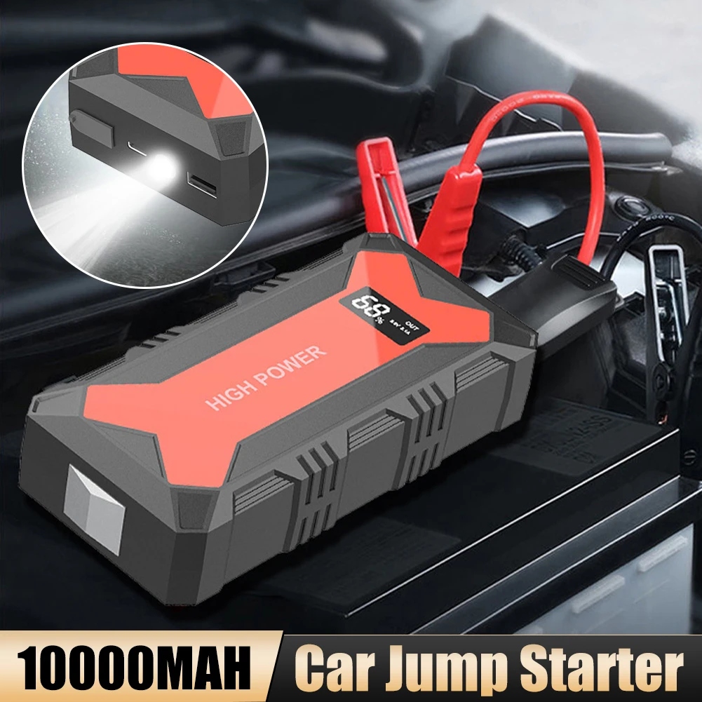 10000mAh Car Jump Starter 800A 12V Portable Emergency Start-up Charger For Cars Booster Battery Starting Device Auto Electronics
10000mAh Car Jump Starter 800A 12V Portable Emergency Start-up Charger For Cars Booster Battery Starting Device Auto Electronics