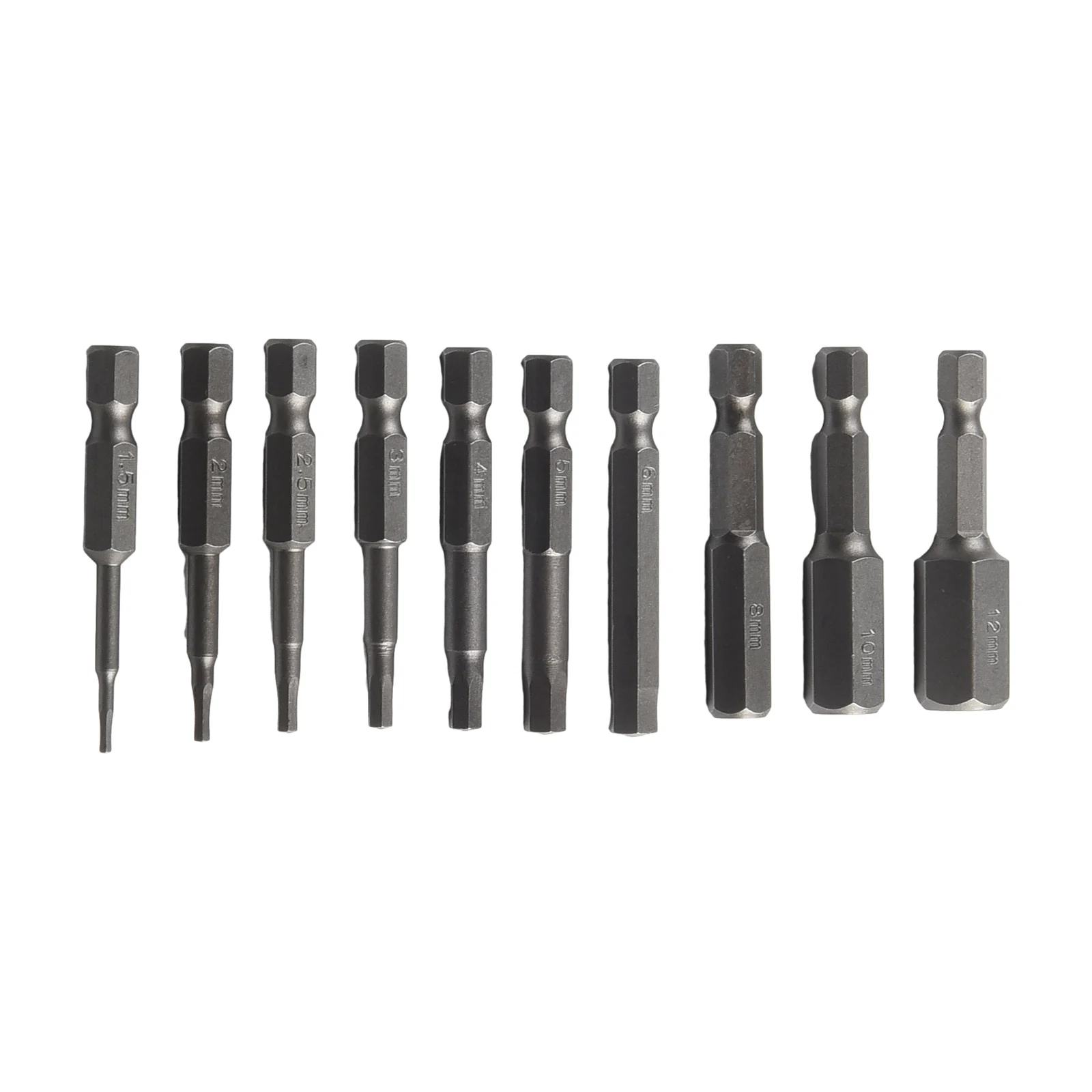 Crew Driver Hex Shank Magnetic Head 1.5/2.0/2.5/3.0/4.0/5.0/6.0/ 8.0/10/12mm 1/4\\\" Hex Shank 10Pcs/set On Sale
Crew Driver Hex Shank Magnetic Head 1.5/2.0/2.5/3.0/4.0/5.0/6.0/ 8.0/10/12mm 1/4\\\" Hex Shank 10Pcs/set On Sale