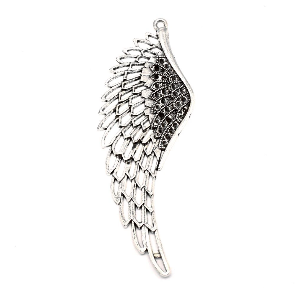 Wings Pendants Men Pendant Diy Craft Man Jewelri 38x108mm 1pcs Antique Silver Color
Wings Pendants Men Pendant Diy Craft Man Jewelri 38x108mm 1pcs Antique Silver Color