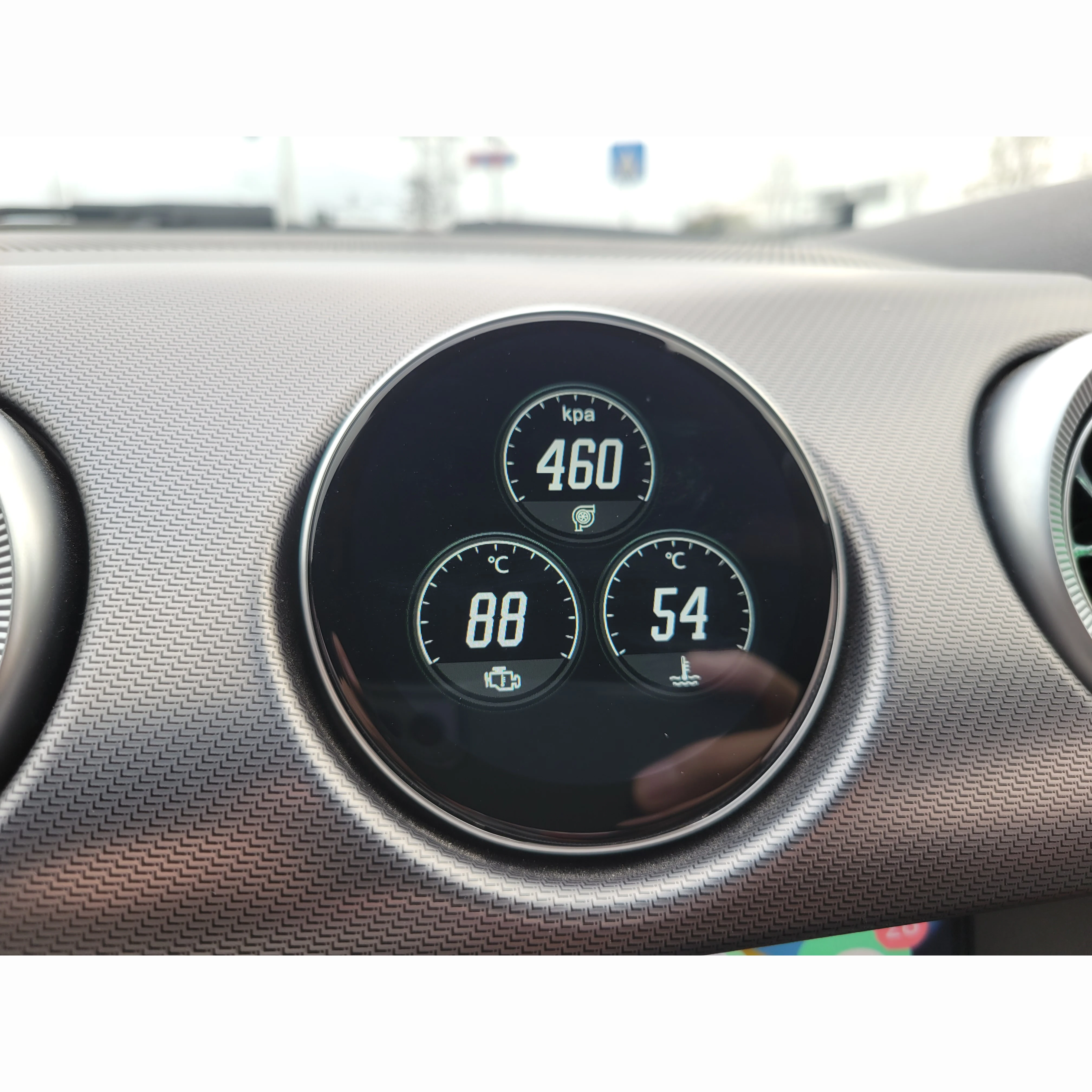 Ford Mustang 15-22 modified Air outlet LCD instrument screen original car protocol interface plug-in with ambient light control
Ford Mustang 15-22 modified Air outlet LCD instrument screen original car protocol interface plug-in with ambient light control