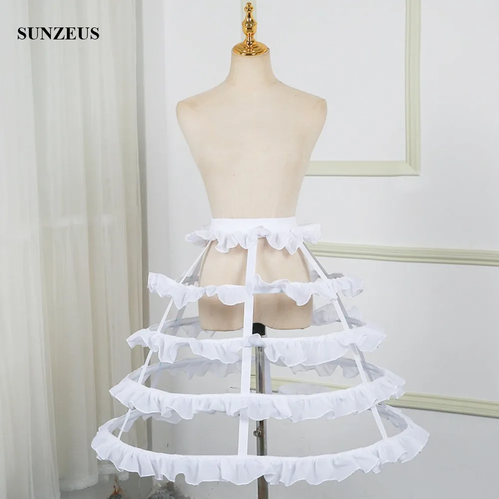 Women's Prom Dress Petticoat Crinoline One Size Birdcage Petticoat Sweet 3 Hoop Ruffles Skirt Lolita Underskirt
Women's Prom Dress Petticoat Crinoline One Size Birdcage Petticoat Sweet 3 Hoop Ruffles Skirt Lolita Underskirt