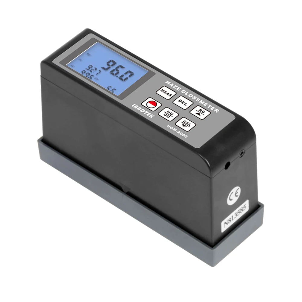 Fog Shadow Gloss Meter HGM-2000 Digital Gloss Meter 0GU~2000GU Marble Tile Paint Ink Surface Brightness Measuring Instrument
Fog Shadow Gloss Meter HGM-2000 Digital Gloss Meter 0GU~2000GU Marble Tile Paint Ink Surface Brightness Measuring Instrument