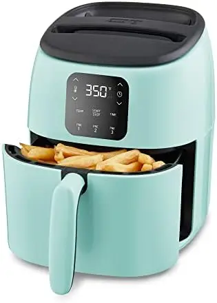 Tasti-Crisp™ Digital Air Fryer with AirCrisp Technology, Custom Presets, Temperature Control, and Auto Shut Off Feature, 2.6 Q
Tasti-Crisp™ Digital Air Fryer with AirCrisp Technology, Custom Presets, Temperature Control, and Auto Shut Off Feature, 2.6 Q