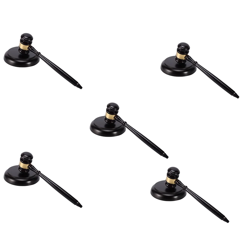 5X Wooden Judge's Gavel Auction Hammer With Sound Block For Attorney Judge Auction Handwork
5X Wooden Judge's Gavel Auction Hammer With Sound Block For Attorney Judge Auction Handwork