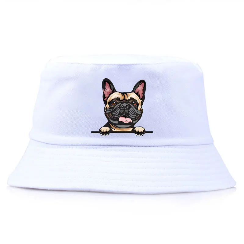 French Bulldog Head Bucket Hat Woman Outdoor Cotton Fisherman Cap Man Sport Travel Reversible Panama Hat Boy Sun Beach Bob
French Bulldog Head Bucket Hat Woman Outdoor Cotton Fisherman Cap Man Sport Travel Reversible Panama Hat Boy Sun Beach Bob