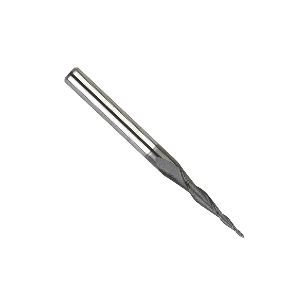 End Mill 2 Flutes Drill Bit CNC Tungsten Carbide Ball Nose Tapered Tool Parts Replacement Accessories Hesd Drilling
End Mill 2 Flutes Drill Bit CNC Tungsten Carbide Ball Nose Tapered Tool Parts Replacement Accessories Hesd Drilling