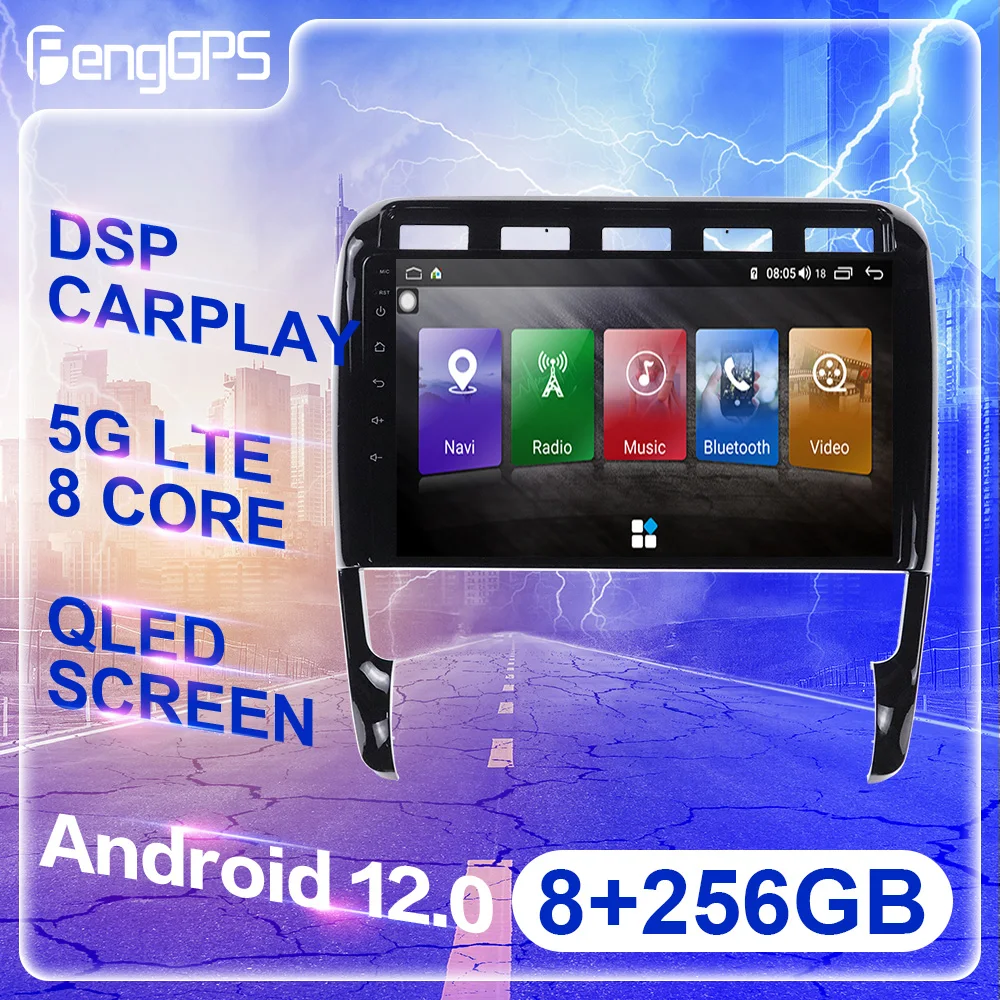 Android 12 Auto For Porsche Cayenne 2002-2010 Car Radio 256G Multimedia Player GPS Navigation Touch Screen Headunit DSP Carplay
Android 12 Auto For Porsche Cayenne 2002-2010 Car Radio 256G Multimedia Player GPS Navigation Touch Screen Headunit DSP Carplay