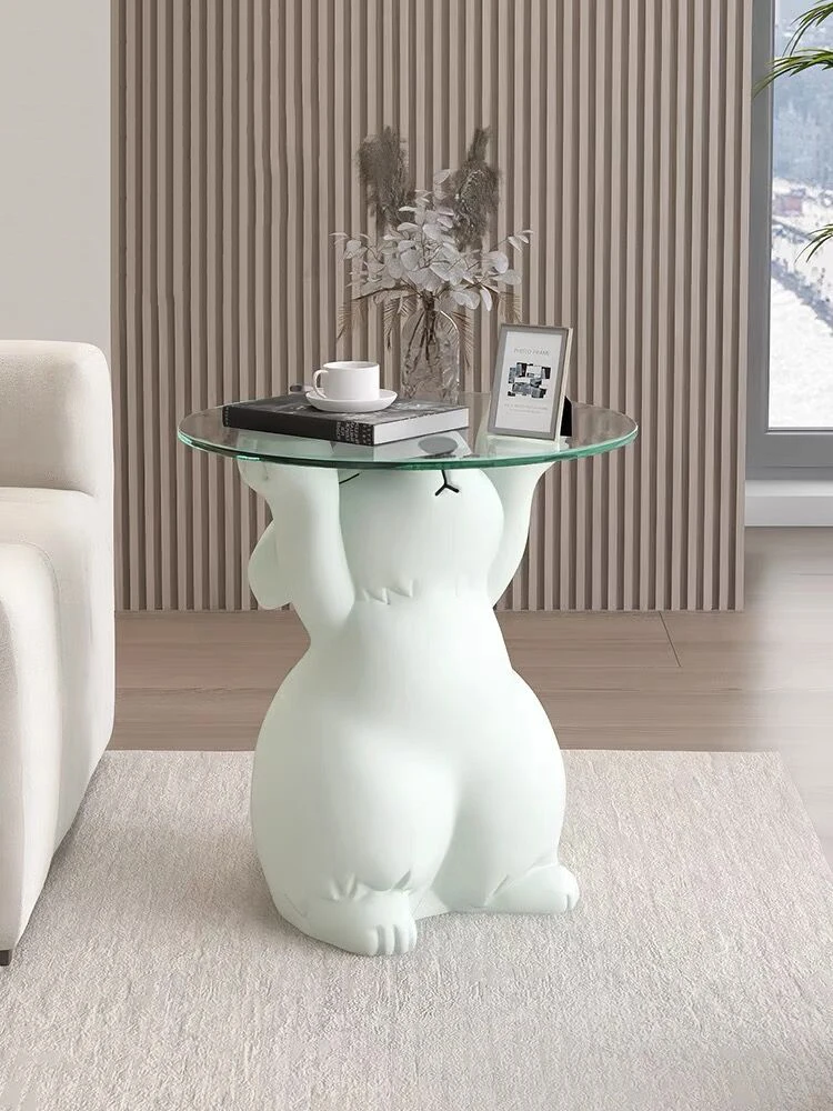 Modern Living Room Furniture, Rabbit Coffee Table, Glass, Home Accessories, Floor Decoration, Sofa Side Table, Housewarming Gift
Modern Living Room Furniture, Rabbit Coffee Table, Glass, Home Accessories, Floor Decoration, Sofa Side Table, Housewarming Gift