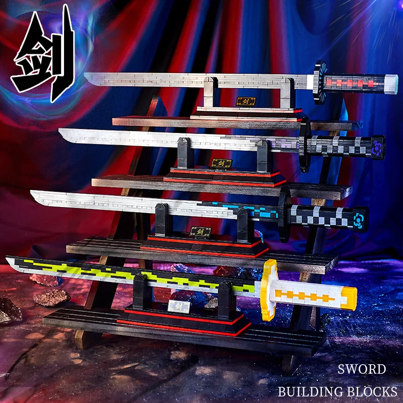 Samurai Sword Building Blocks Ninja Blade Katana Japanese Anime Butterfly Nichirin Knife Bricks Children Toys for Adult 
Samurai Sword Building Blocks Ninja Blade Katana Japanese Anime Butterfly Nichirin Knife Bricks Children Toys for Adult
