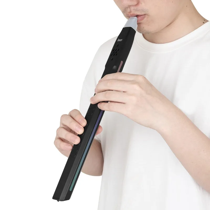 Electronic Saxophone Wireless Bluetooth Electric Blowpipe 13 Built-in Tones Woodwind Instrument with Storage Bag
Electronic Saxophone Wireless Bluetooth Electric Blowpipe 13 Built-in Tones Woodwind Instrument with Storage Bag