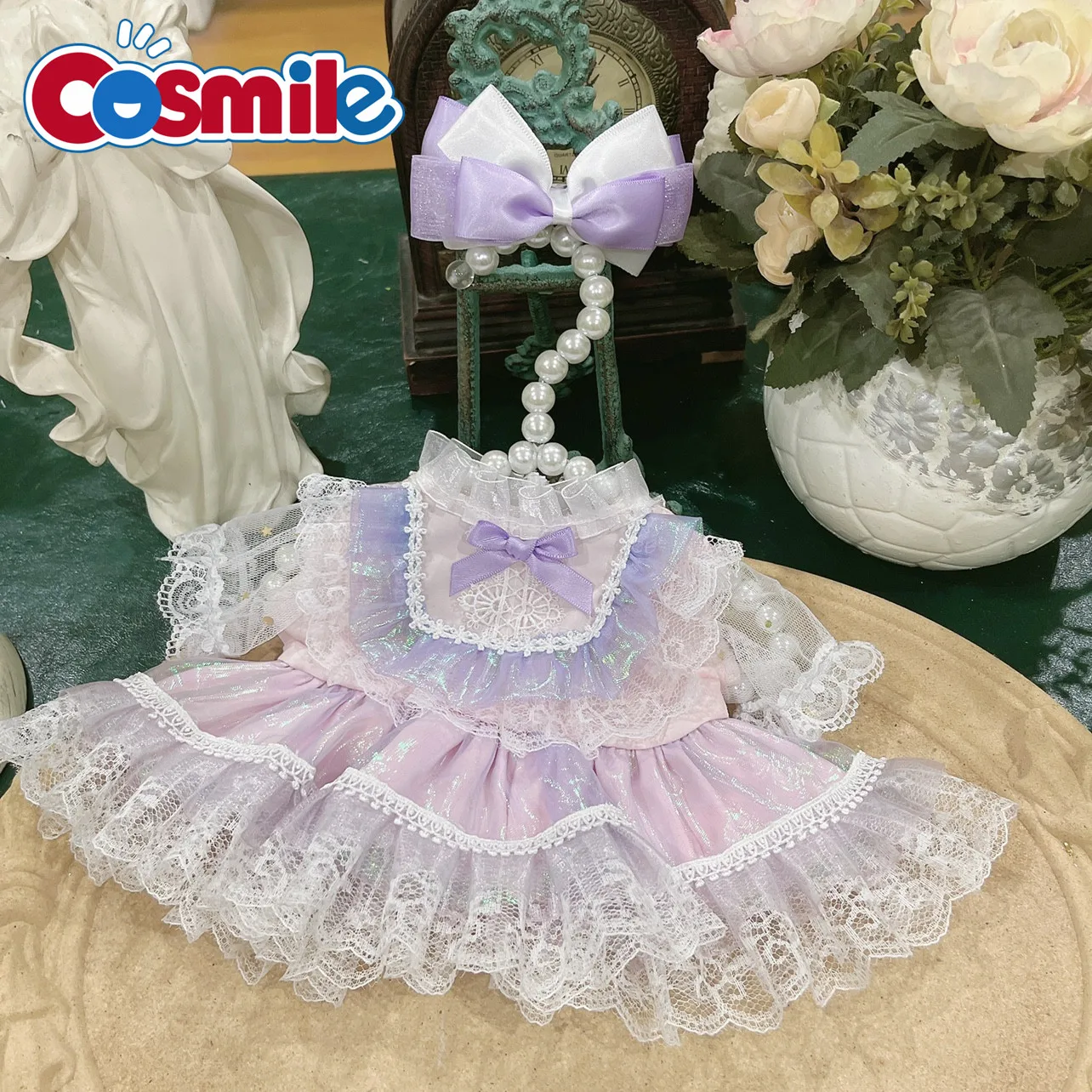 Костюм горничной Cosmile, одежда со звездой, наряд, костюм с юбкой для вечерние, косплей для куклы 15 см, 20 см, милая игрушка
Костюм горничной Cosmile, одежда со звездой, наряд, костюм с юбкой для вечерние, косплей для куклы 15 см, 20 см, милая игрушка