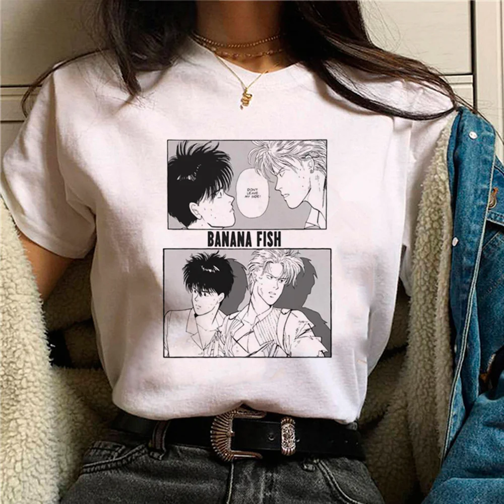 banana fish t shirt women designer streetwear Y2K tshirt girl streetwear designer clothing
banana fish t shirt women designer streetwear Y2K tshirt girl streetwear designer clothing