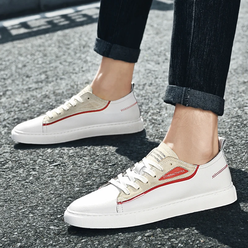 High Quality Genuine Leather Casual shose Breathable Outdoor Sneakers Men Light Lace-up Comfortable Sneakers shose men fashion
High Quality Genuine Leather Casual shose Breathable Outdoor Sneakers Men Light Lace-up Comfortable Sneakers shose men fashion