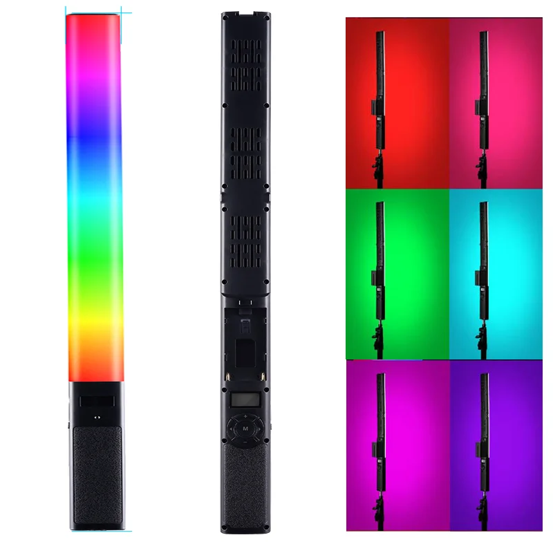 

Tolifo ST20RGB Handheld Full Colors Portable RGB Led Video photography Studio Light Stick For Tiktok Youtube Livestream Fill