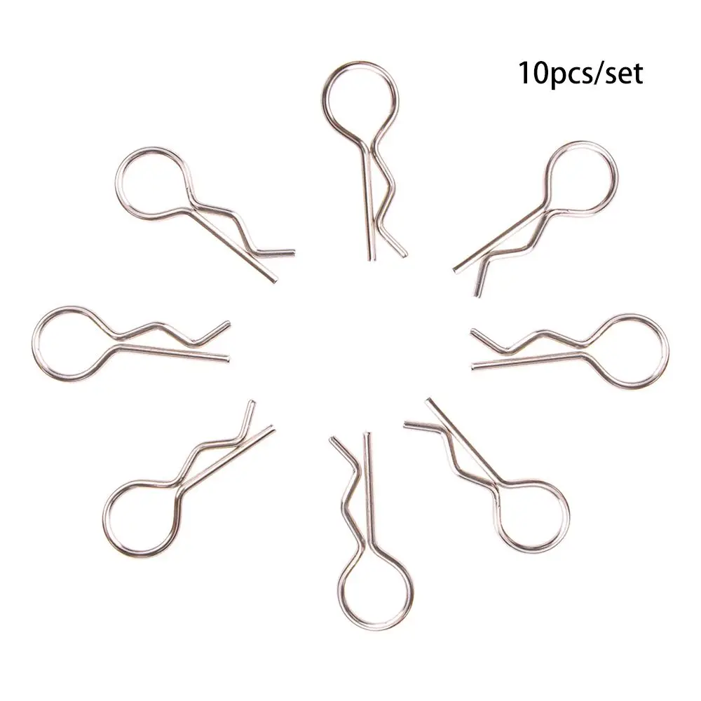 10 PCS for Auto Car Trunk Stainless Steel Body Shell Bolt 1/10 Model Clip Pin Clips
10 PCS for Auto Car Trunk Stainless Steel Body Shell Bolt 1/10 Model Clip Pin Clips