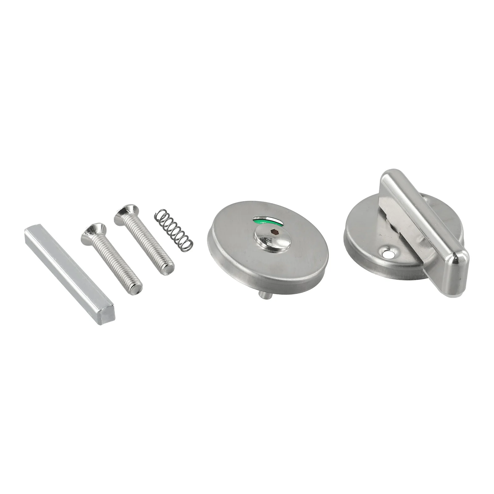 WC Toilet Indicator Door Lock 1PCS Accessories Brushed Door Hardware Privacy Round Flat Stack For Bulkhead Door
WC Toilet Indicator Door Lock 1PCS Accessories Brushed Door Hardware Privacy Round Flat Stack For Bulkhead Door