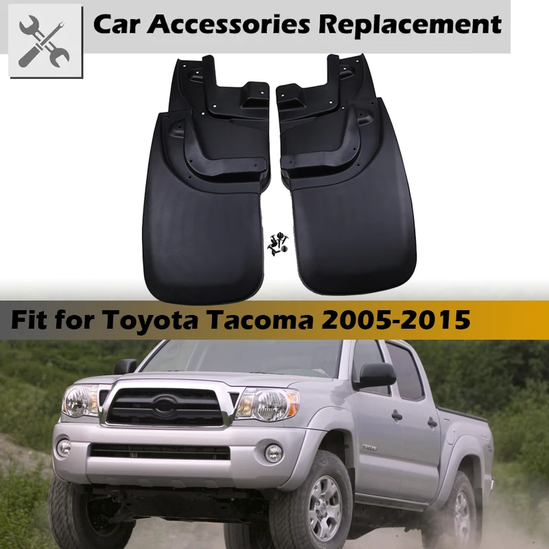 Брызговики для Toyota Tacoma 2005-2015, брызговики, щитки от грязи, аксессуары для пикапа, грузовика, комплект брызговиков
Брызговики для Toyota Tacoma 2005-2015, брызговики, щитки от грязи, аксессуары для пикапа, грузовика, комплект брызговиков