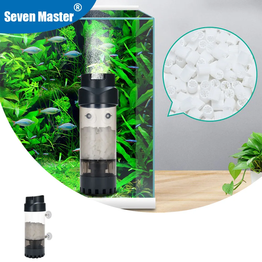 Aquarium Fluidized Moving Bed Filter Bubble Bio Media Filter Fish Tank Air Oxygen Pump Maker Sponge Filter Air Stone
Aquarium Fluidized Moving Bed Filter Bubble Bio Media Filter Fish Tank Air Oxygen Pump Maker Sponge Filter Air Stone
