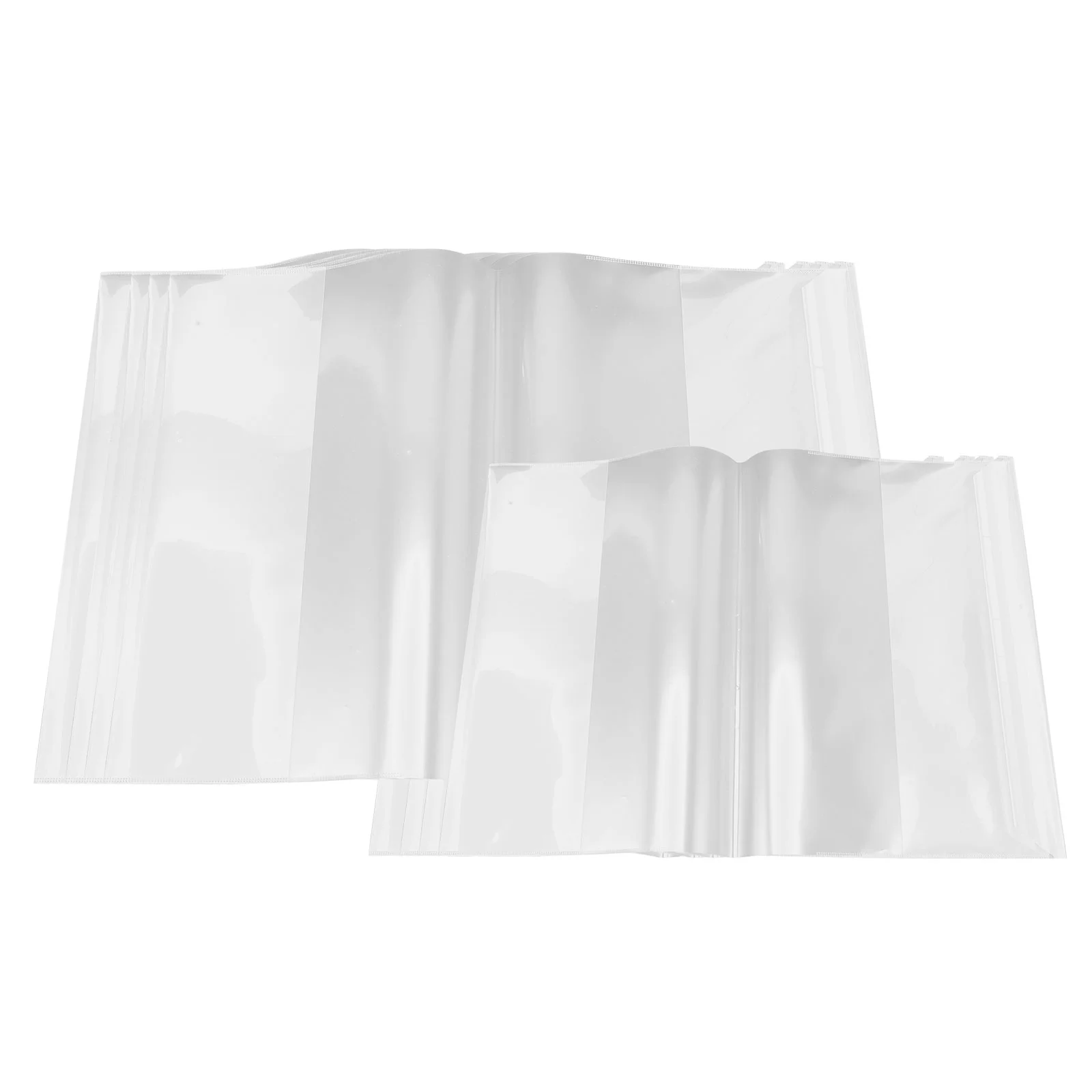 20pcs Clear Book Cover Textbook Protective Cover Soft Cover Book Protector Sleeve
20pcs Clear Book Cover Textbook Protective Cover Soft Cover Book Protector Sleeve