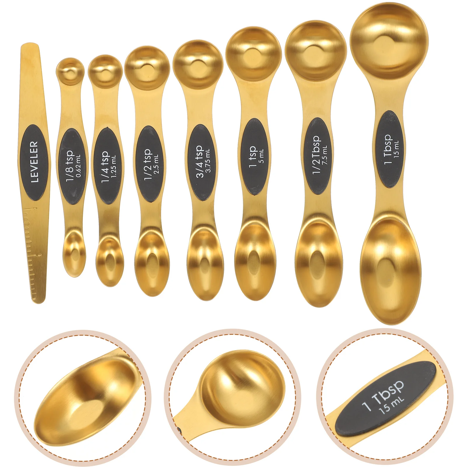 Magnetic Force Measuring Spoon Coffee Concentrate Mini Kitchen Utensils Double-headed Scoop
Magnetic Force Measuring Spoon Coffee Concentrate Mini Kitchen Utensils Double-headed Scoop