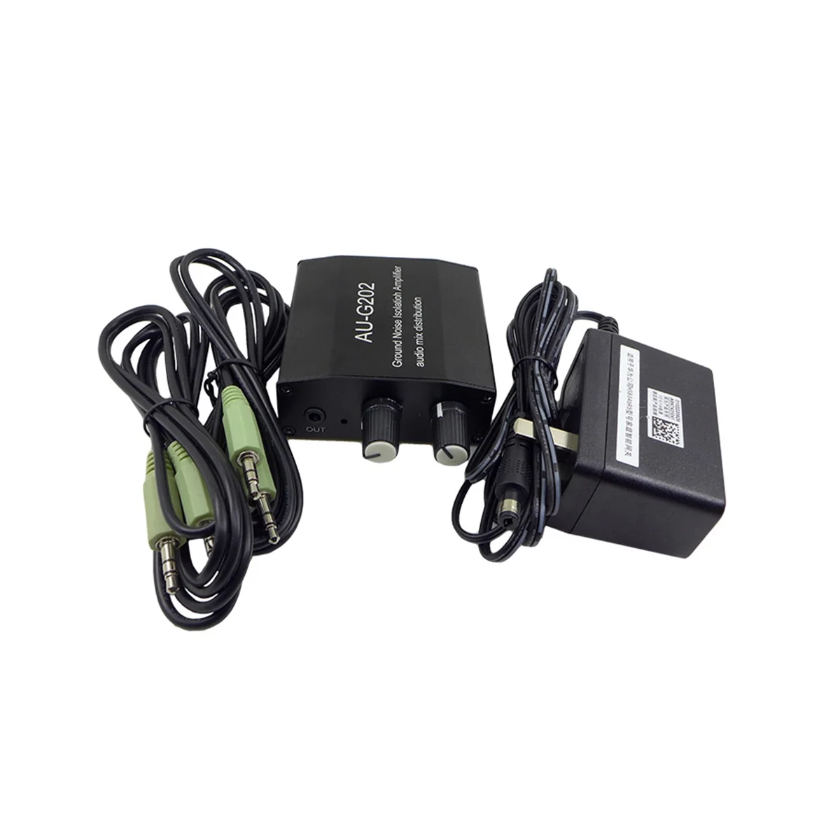 AUG202 Audio Mixer Distributor DC5-18V Ground Noise Isolation Amplifier Dual Channel 2 in 2 Out Audio Mixer US Plug
AUG202 Audio Mixer Distributor DC5-18V Ground Noise Isolation Amplifier Dual Channel 2 in 2 Out Audio Mixer US Plug