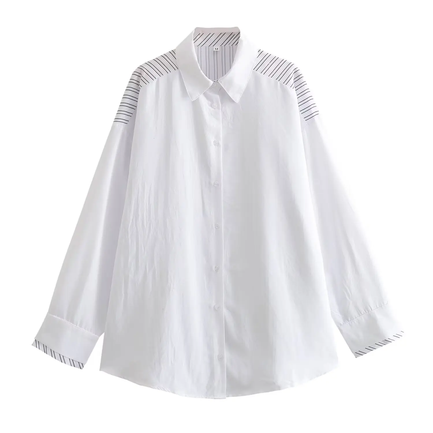 Women 2023 New Fashion Loose Colored striped Casual Lapel Blouses Vintage Long Sleeve Button-up Female Shirts Chic Tops
Women 2023 New Fashion Loose Colored striped Casual Lapel Blouses Vintage Long Sleeve Button-up Female Shirts Chic Tops