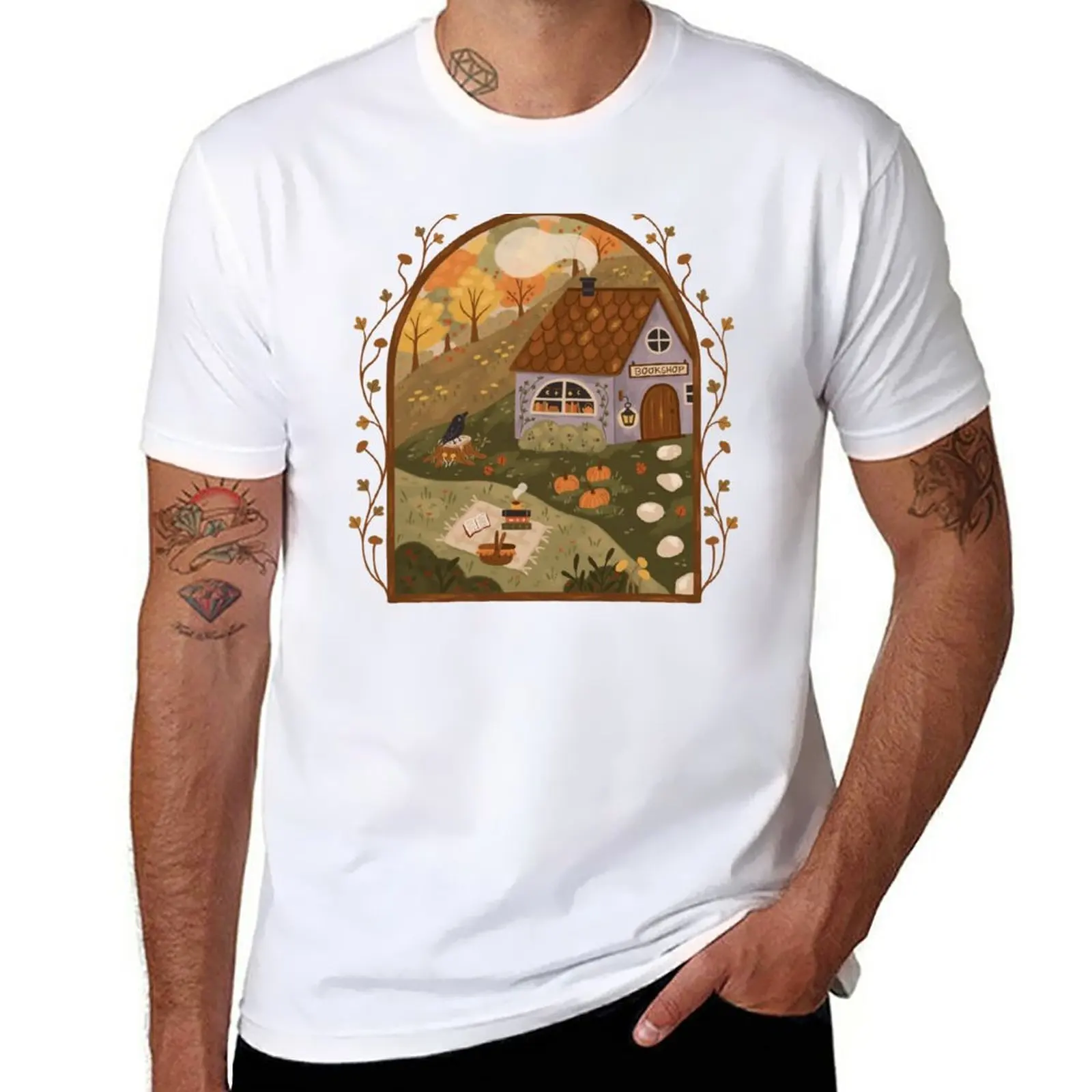 New Autumn Bookshop T-Shirt cute tops sweat shirt funny t shirt animal print shirt for boys mens workout shirts
New Autumn Bookshop T-Shirt cute tops sweat shirt funny t shirt animal print shirt for boys mens workout shirts