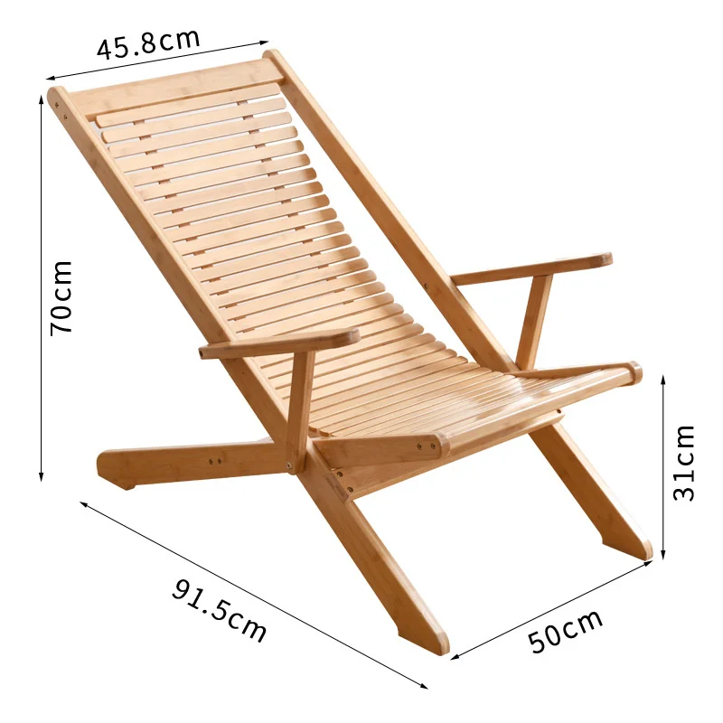 

Camping Chair Summer Folding Reclining Relax Chair Balcony Leisure Backrest Rocking Chair For Adults Nap Chair Outdoor Portable
