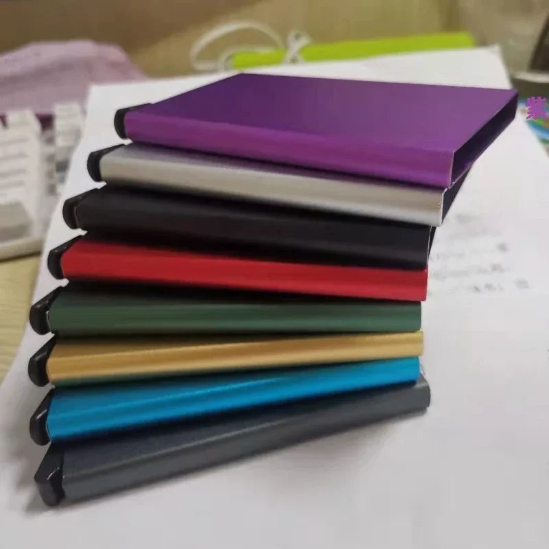 New Anti-theft ID Credit Card Holder Minimalist Thin Aluminium Metal Wallets Pocket Case Bank Women Men Credit Card Box
New Anti-theft ID Credit Card Holder Minimalist Thin Aluminium Metal Wallets Pocket Case Bank Women Men Credit Card Box