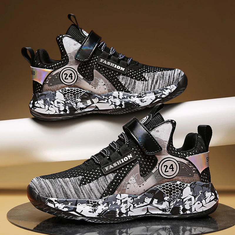 New Boys Basketball Shoes Non-slip Children's Sports Shoes Outdoor Boys Basketball Sports Shoes Student Casual Shoes
New Boys Basketball Shoes Non-slip Children's Sports Shoes Outdoor Boys Basketball Sports Shoes Student Casual Shoes