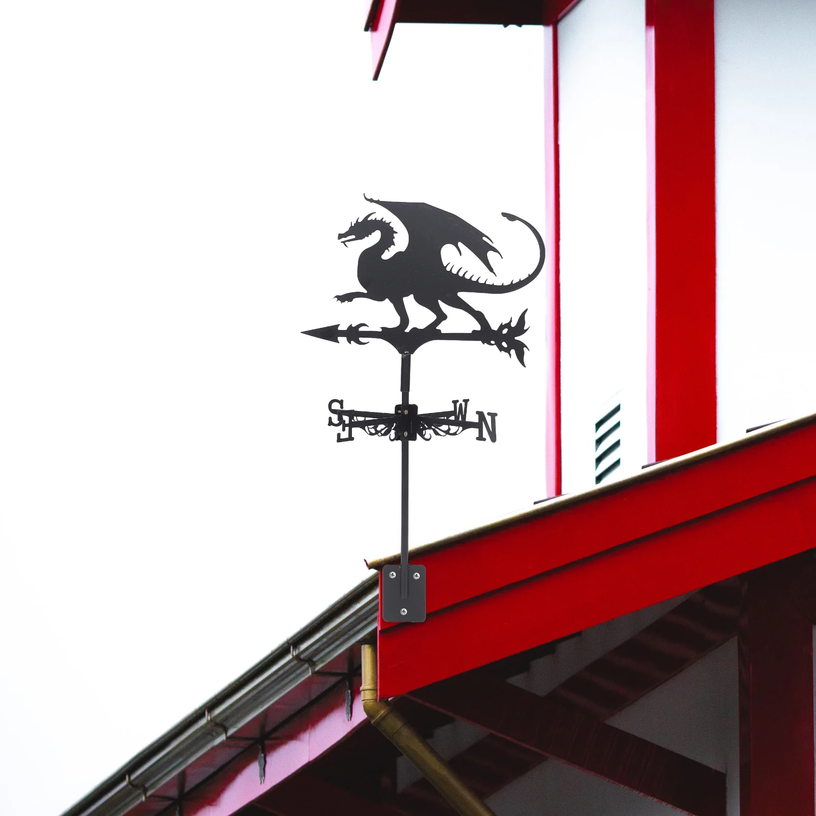 

Декор Хэллоуин летающий дракон фермерская лопатка кронштейн для крыши индикатор направления ветра комплект наружного внутреннего дворика для