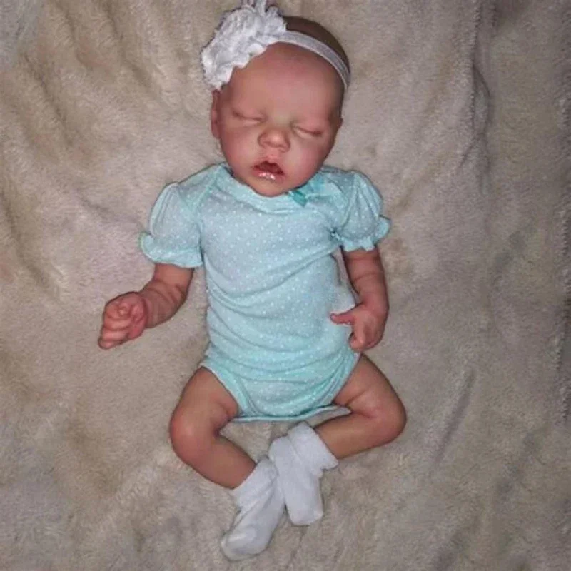 43CM Premature Baby Reborn Girl Twin A Finished Painted Full Body Vinyl Girl Limbs can be rotated doll can take a bath Toy
43CM Premature Baby Reborn Girl Twin A Finished Painted Full Body Vinyl Girl Limbs can be rotated doll can take a bath Toy