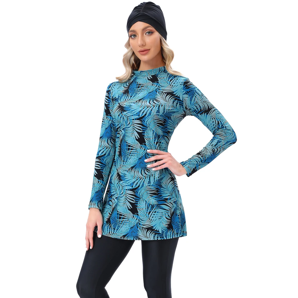 Женская скромная одежда с длинным рукавом, искусственная мусульманская одежда для плавания, 3 шт., исламские Буркини с бюстгальтером и передней молнией
Женская скромная одежда с длинным рукавом, искусственная мусульманская одежда для плавания, 3 шт., исламские Буркини с бюстгальтером и передней молнией