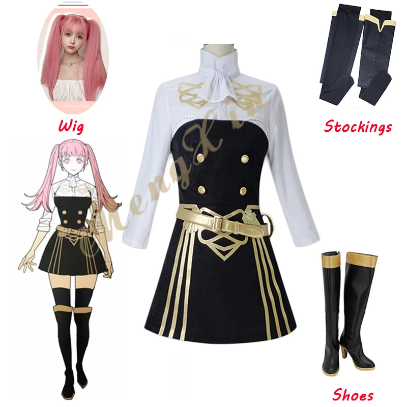 

Anime Fire Emblem: Three Houses Hilda Cosplay Costume Girl Women For Christmas Halloween Suit Custom Made