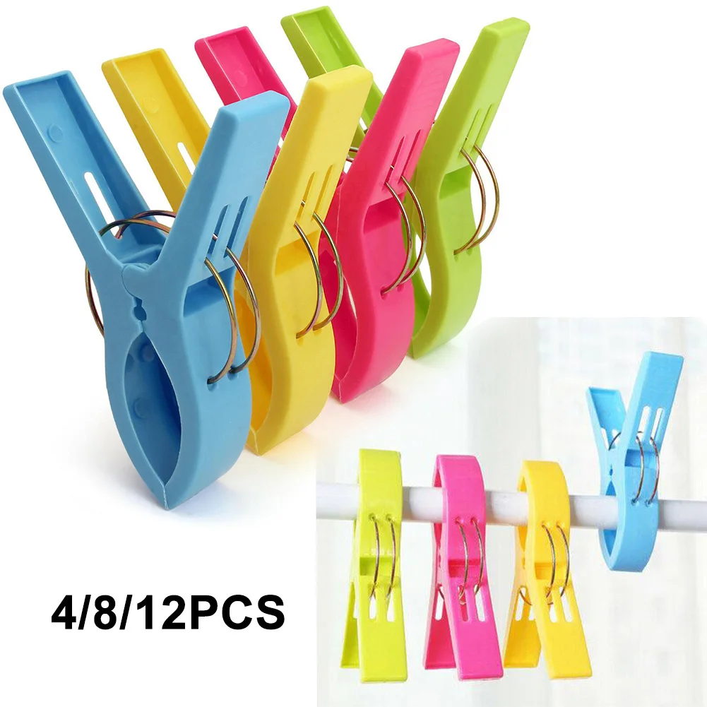 4/8/12PCS 12*9.5*2cm Plastic Clothespins Windproof Waterproof Clip Holding Locating Tool For Clothes Quilts Duvet Cover Towels
4/8/12PCS 12*9.5*2cm Plastic Clothespins Windproof Waterproof Clip Holding Locating Tool For Clothes Quilts Duvet Cover Towels