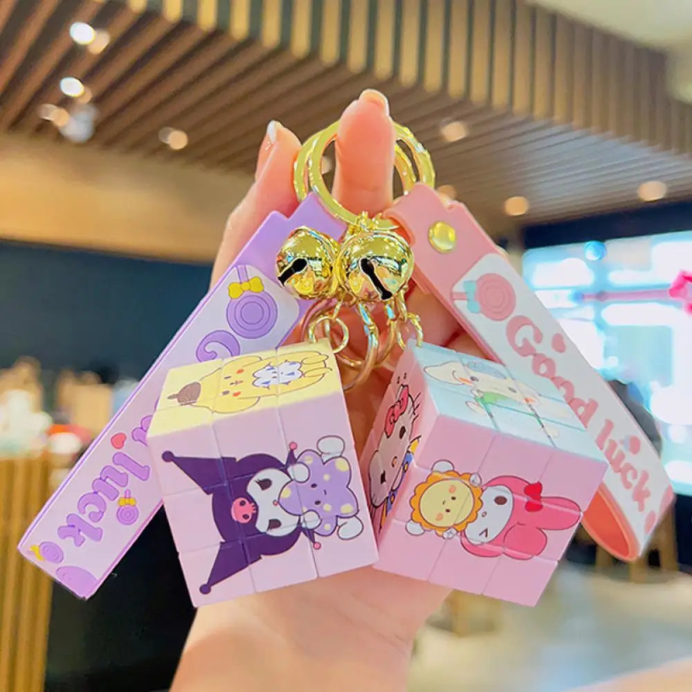 Creative Anime Cinnamoroll Rubik's Cube Pendant Sanrio Cartoon Cute Couple Car Key Chain Sanrio Ornament Couple Keychain
Creative Anime Cinnamoroll Rubik's Cube Pendant Sanrio Cartoon Cute Couple Car Key Chain Sanrio Ornament Couple Keychain