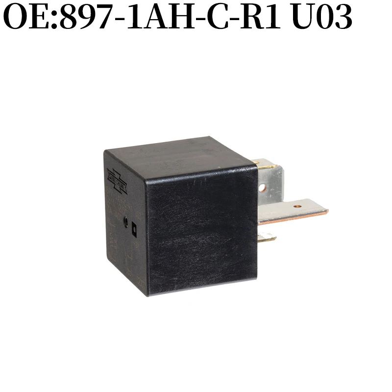 897-1AH-C-R1 U03 8971AHCR1U03 автомобильный релейный переключатель (12VDC, 70A) для автомобильных аксессуаров Song Chuan, высококачественные новые автозапчасти
897-1AH-C-R1 U03 8971AHCR1U03 автомобильный релейный переключатель (12VDC, 70A) для автомобильных аксессуаров Song Chuan, высококачественные новые автозапчасти