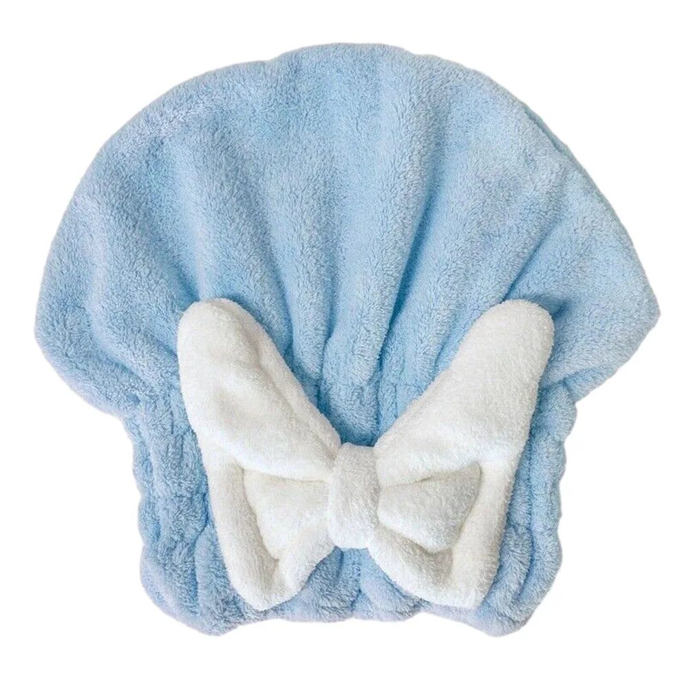 Hair Towel Bowknot Wrap Towel Quick Hair Drying Bath Towels Super Absorbent Wrap Towel Hat Cap Bathroom Accessories
Hair Towel Bowknot Wrap Towel Quick Hair Drying Bath Towels Super Absorbent Wrap Towel Hat Cap Bathroom Accessories