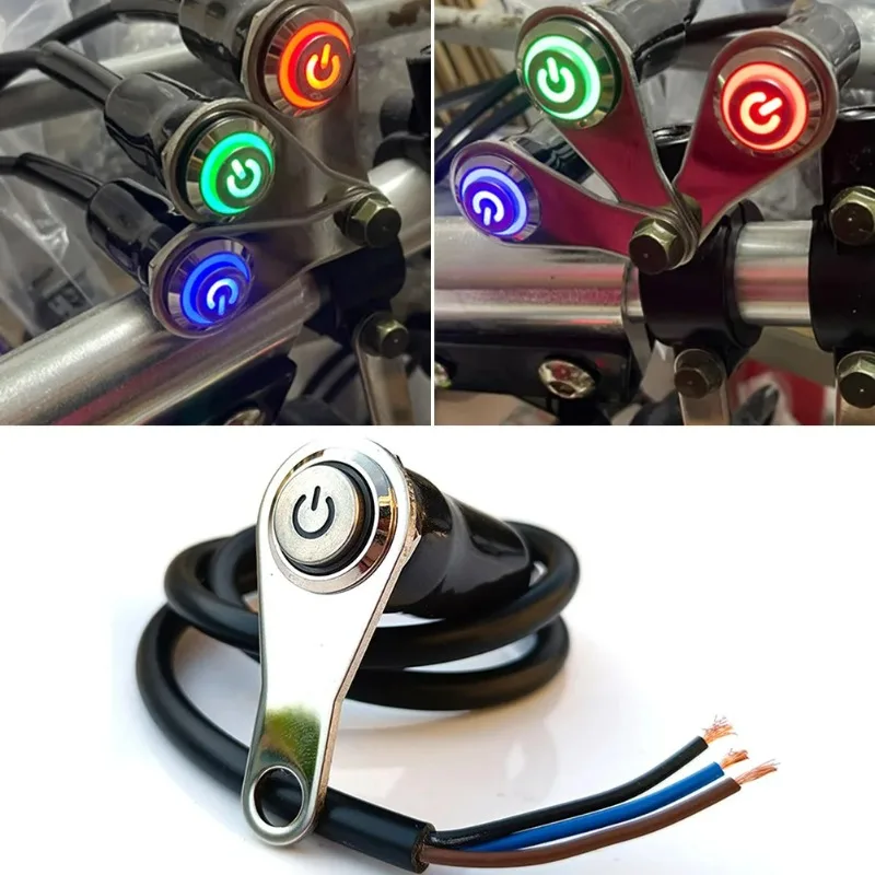 LED Motorcycle Switch ON+OFF Handlebar Mount Aluminum Alloy Waterproof 12V Fog Light Lamps Motorbike Horn Push Button Switch
LED Motorcycle Switch ON+OFF Handlebar Mount Aluminum Alloy Waterproof 12V Fog Light Lamps Motorbike Horn Push Button Switch