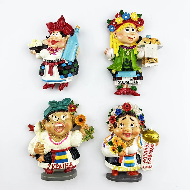 Ukraine Fridge Stickers Home Decor Creative Folk-custom Tourist Souvenirs Frdige Magnets Wedding Gifts Magnetic Stickers
Ukraine Fridge Stickers Home Decor Creative Folk-custom Tourist Souvenirs Frdige Magnets Wedding Gifts Magnetic Stickers