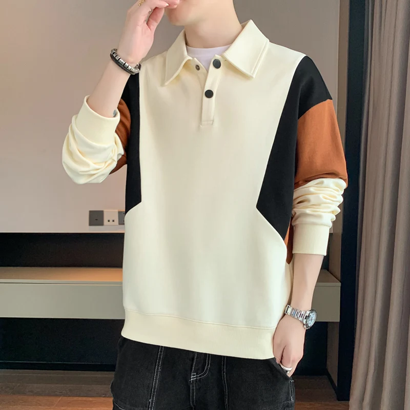 Men's Casual Hoodie Comfortable and Trendy Solid Color Lapel Sports Top Autumn and Winter Adult Sports Shirt One Piece
Men's Casual Hoodie Comfortable and Trendy Solid Color Lapel Sports Top Autumn and Winter Adult Sports Shirt One Piece