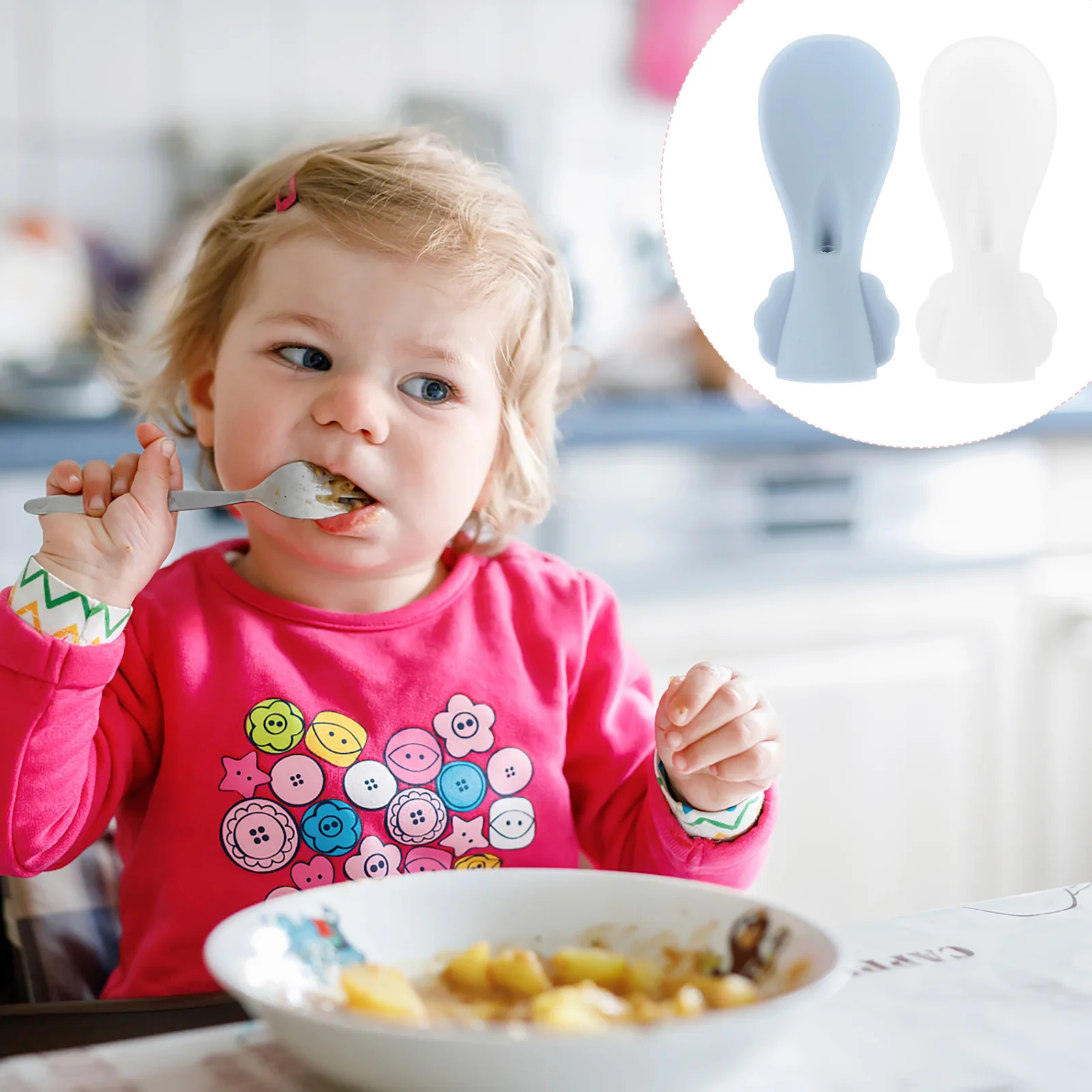 2 Pcs Food Bag Baby Feeding Spoons Head Silicone Fruit Puree Small Tableware Toddler
2 Pcs Food Bag Baby Feeding Spoons Head Silicone Fruit Puree Small Tableware Toddler